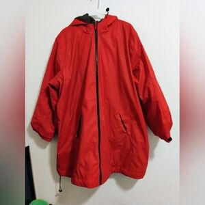 Woman Within Black Textured Jacket